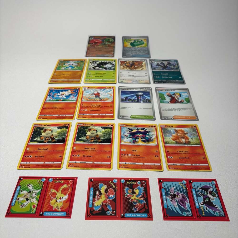 Pokemon Card Lot Mixed Condition